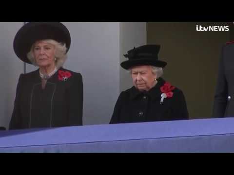 Britain remembers war dead on Armistice Day, 100 years since the end of World War One | ITV News