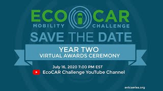 EcoCAR Mobility Challenge Year 2 Awards