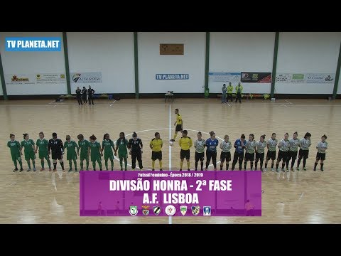 Resumo Futsal Feminino: ARNEIROS 2x1 LE&Otilde;ES PORTO SALVO - Divis&atilde;o Honra AFL - 2018/19