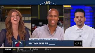 Rachell N, Richard J and Matt Barnes on Jump discuss the Lakers' closing out Game 5 vs Heat