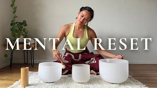 10MIN Guided Sound Bath Meditation to Stop Spiraling Thoughts