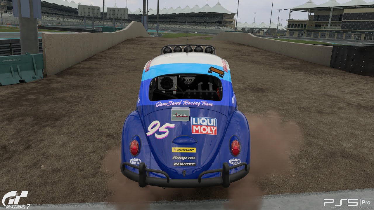 Gran Turismo 7 | VW Beetle 1966 Desert Racer - Yas Marina Circuit (Tarmac & Dirt kinda) [4KPS5Pro]
