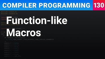 Function-like Macros - Compiler Programming Ep130
