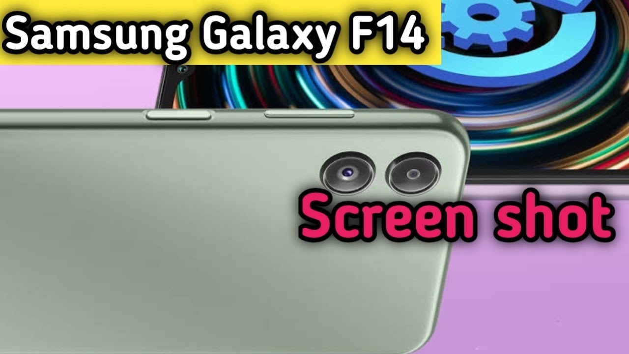 Screen Sort Setting How To Take Screenshot In Samsung Galaxy F14, Screenshot Setting ...