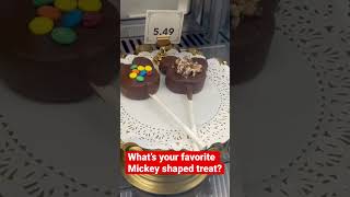 Disney Snacks - What’s your favorite Walt Disney World Mickey shaped treat?