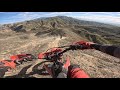 Riding from morning to sunset on my CRF450X
