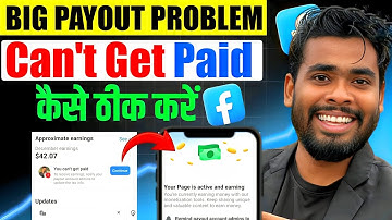 😱 You Can’t Get Paid on Facebook? | Facebook Payout Account Issue | Fix Payment Problem 2025