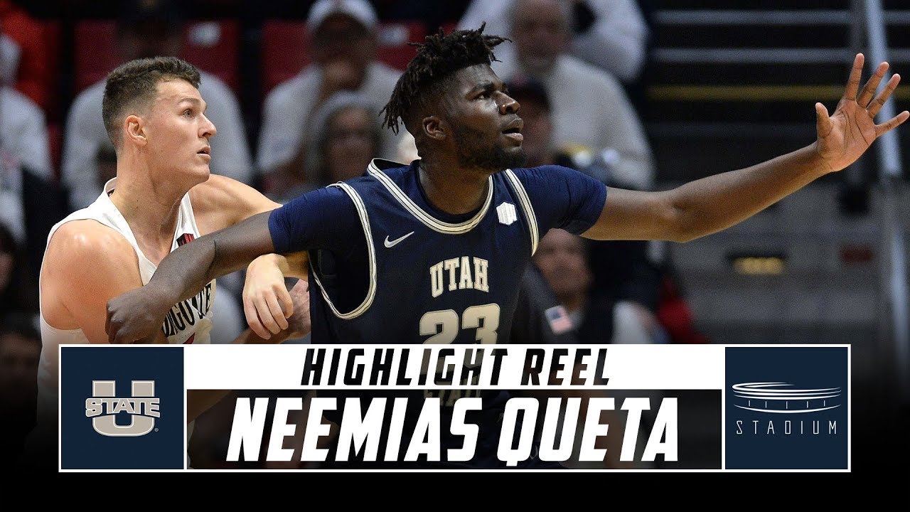 Who is Neemias Queta? Utah State center drafted by Sacramento
