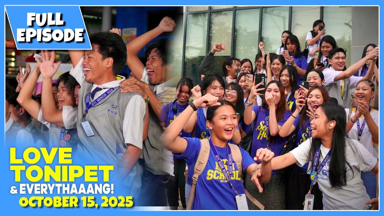 Earthquake Drill at Unique talent sa STI Novaliches | Love Tonipet & Everythaaang | October 15, 2025