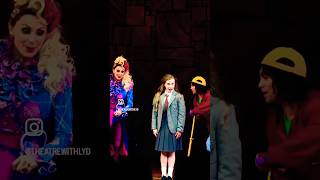 Madison Davis in the "Matilda" UK Tour Curtain Call (April 29th, 2026) [Southampton, UK] #shorts