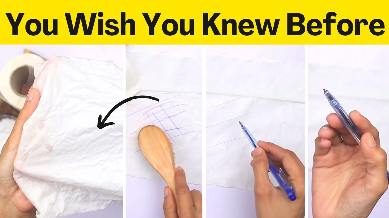 Quickest & Easiest Way to Remove Biro Ballpoint Pen Ink Stains From