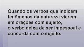 Verbos Impessoais: o que são e como usá-los corretamente? - Rock