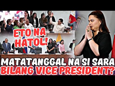 ETO NA! HAHATULAN NA SI SARA! BAD NEWS NA BA TO?
