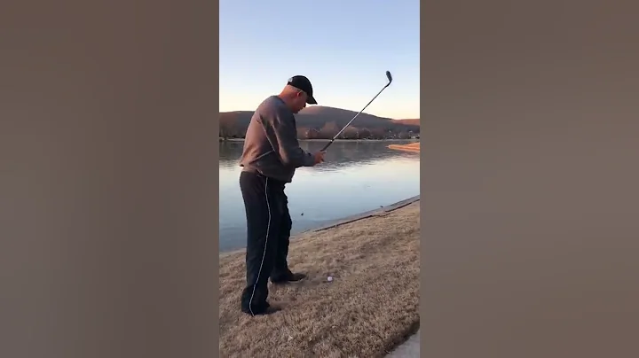 Sound of golf ball on frozen lake-Ray Landers