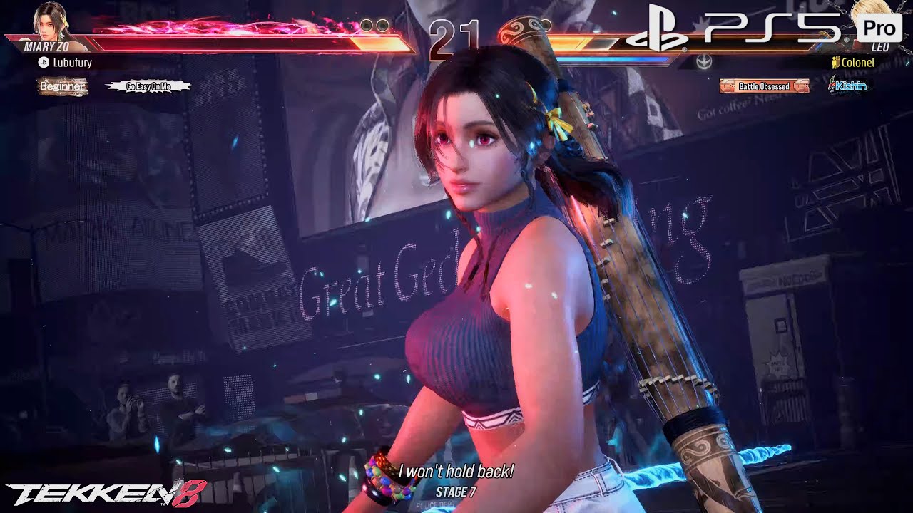 Tekken 8 | Miary Zo on Arcade Mode Hard & Azazel - Customized & Moved (DLC8) [PS5Pro]