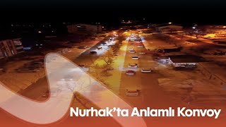 Nurhak’ta Bayrağa Saygısızlığa Tepki! Yüzlerce Araçla Türk Bayraklı Konvoy