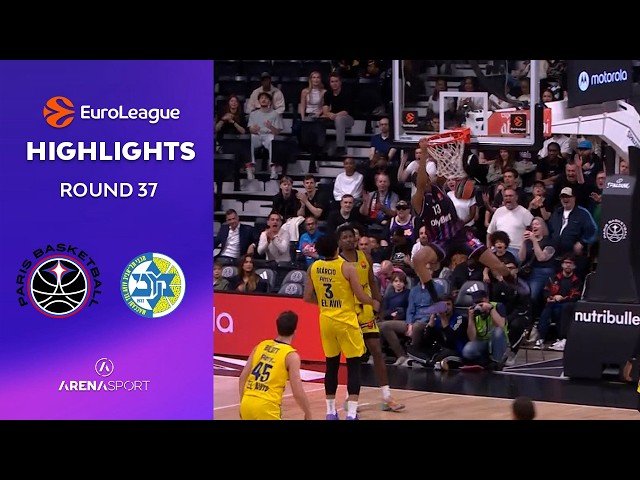 Paris - Maccabi Tel Aviv 113:80 | EUROLEAGUE (37. kolo) | 09. april 2026.