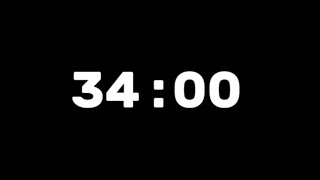 34-Minute Silent Timer – 34-Minute Silent Countdown with Alarm 🔔 at the End | Online Stopwatch Time