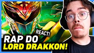 FIZERAM UM RAP DE LORD DRAKKON - Reagindo ao RAP do M4rkim (REACT)