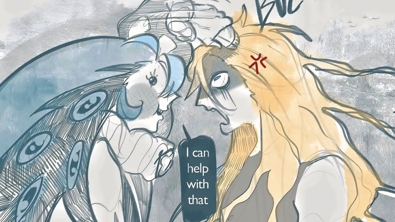 ShadowVanilla got instant karma💀?,Cookie run kingdom🍪Shadow milk X Pure Vanilla,Firewind fluff Comic