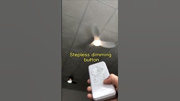 The same remote controls two CEME smart ceiling fans #ceilingfan #furniture #appliances #shorts