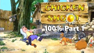 Wii 100% - チキンシュート100% (Wii、2007) - パート1 screenshot 5