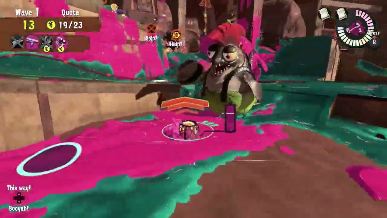 Salmon Run with 450, Squeezer, Big Swig and VSplatoon 3 