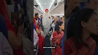 Bapuji old Darshan in Flight!!! #santshriasharamjibapu #love #omkar
