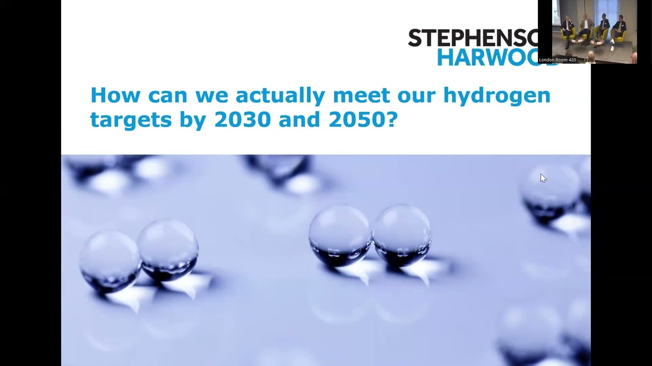 How can we actually meet our hydrogen targets by 2030 and 2050?