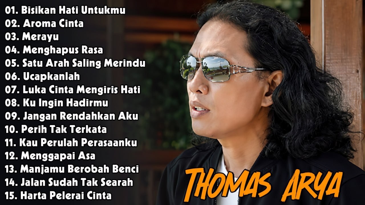 Bisikan Hati Untukmu-Thomas Arya Full Album Terbaik dan Terpopuler-Koleksi Lagu Slow Rock Indonesia
