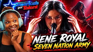 SHE’S ON FIRE! 🔥😱 Nene Royal – Seven Nation Army | First Time Reaction