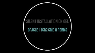 silent installation of Oracle 11gR2 Grid and RDBMS on Linux 6