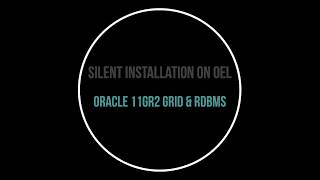 silent installation of Oracle 11gR2 Grid and RDBMS on Linux 6