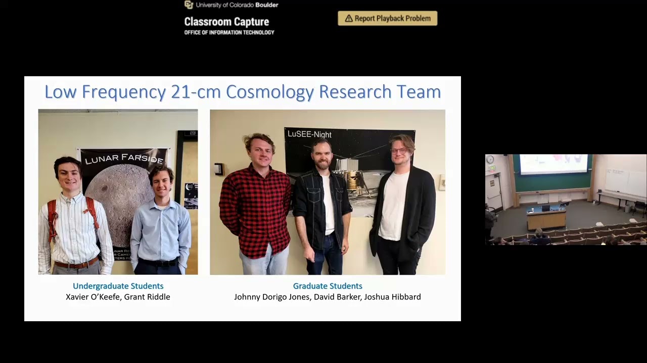 APS Colloquium - 1/27/2025 - Jack Burns - The Dawning of Radio Astronomy from the Moon