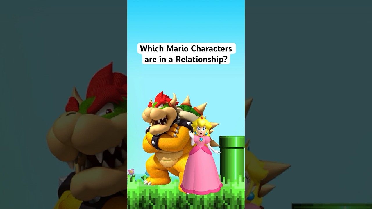 Какие персонажи Марио встречаются? 