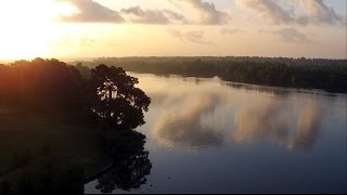 An aerial video I did at Lake Houston in the early morning