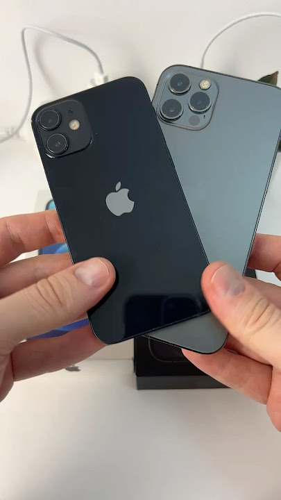 iPhone 12 Mini Vs 12 Pro Power On Boot Speed Test Comparision 🆚