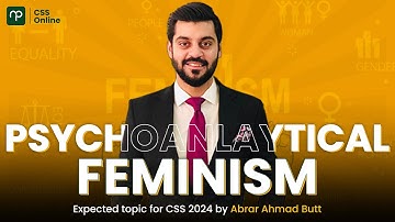 🟡 Crack Gender Studies by Sir Abrar | CSS | PMS | CSS Online| Nearpeer| Gender Studies