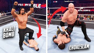 All The New Moves With Unique Pin We Got In Wwe 2K25 Includes Kick Out Animation