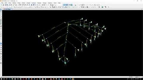 How to design sap2000 v16 steel structure building 2