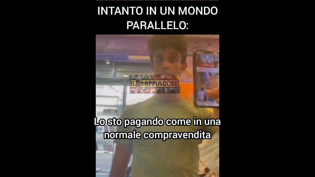 INTANTO IN UN MONDO PARALLELO: SE TI LASCIO QUESTO TELEFONO 250 EURO