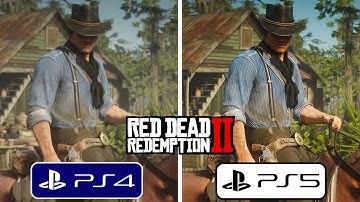 Red Dead Redemption 2 PS4 vs PS5 Graphics Comparison