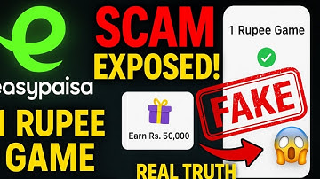 Easypaisa 1 Rupee Game Real or Fake? | Easypaisa One Rupee Game Scam Exposed