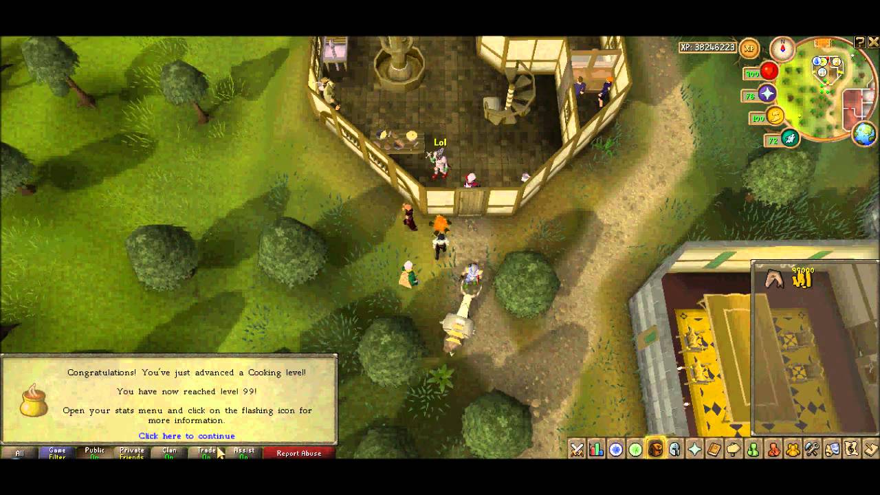 Runescape - 99 Cooking - YouTube