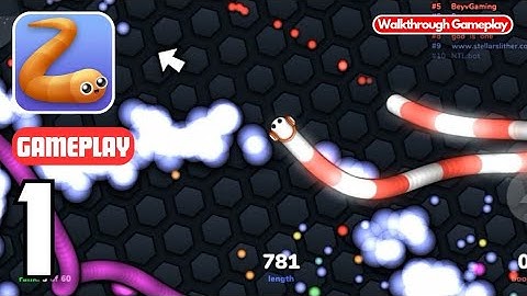 Slither.io | Gameplay Walkthrough Part 1 (Android, iOS)