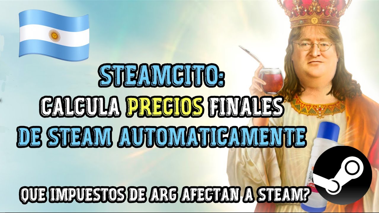 Steamcito: Steam con impuestos de Argentina 2022 – Instale esta extensão  para o 🦊 Firefox (pt-BR)