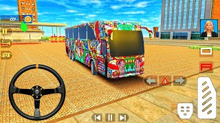 Coach Bus Simulator City Bus Heavy Bus Driving Games Android Gameplay #1 screenshot 4