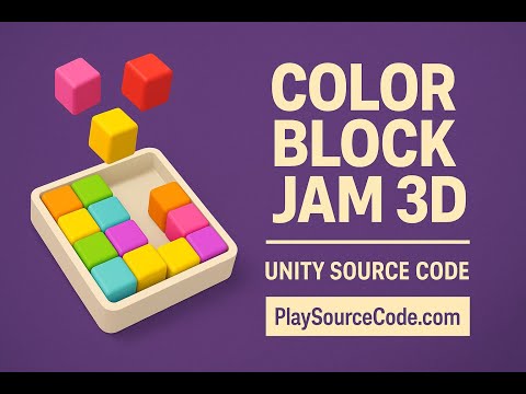Color Block Jam 3D – Unity Source Code |– Buy & Reskin at Playsourcecode.com