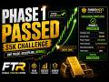 Passed $5K Challenge Phase 1 in a Single Trade | Full Breakdown