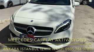 Mercedes A180 B180 Cla Cls Gla Gle Sl Carplay Aktivasyonu Ankara İstanbul İzmir